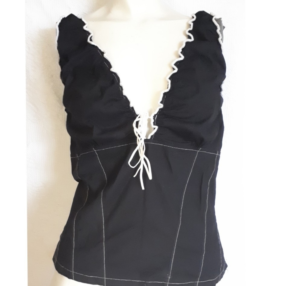 Deam & White | Camisole with Ruffle Trim